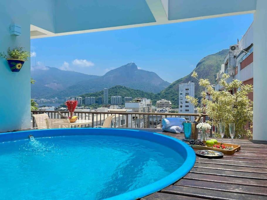 View Penthouse Pool Gym Sauna Ipanema *